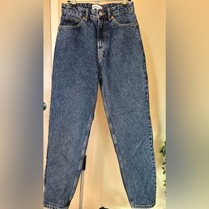 Zara High-Rise Mom Jeans